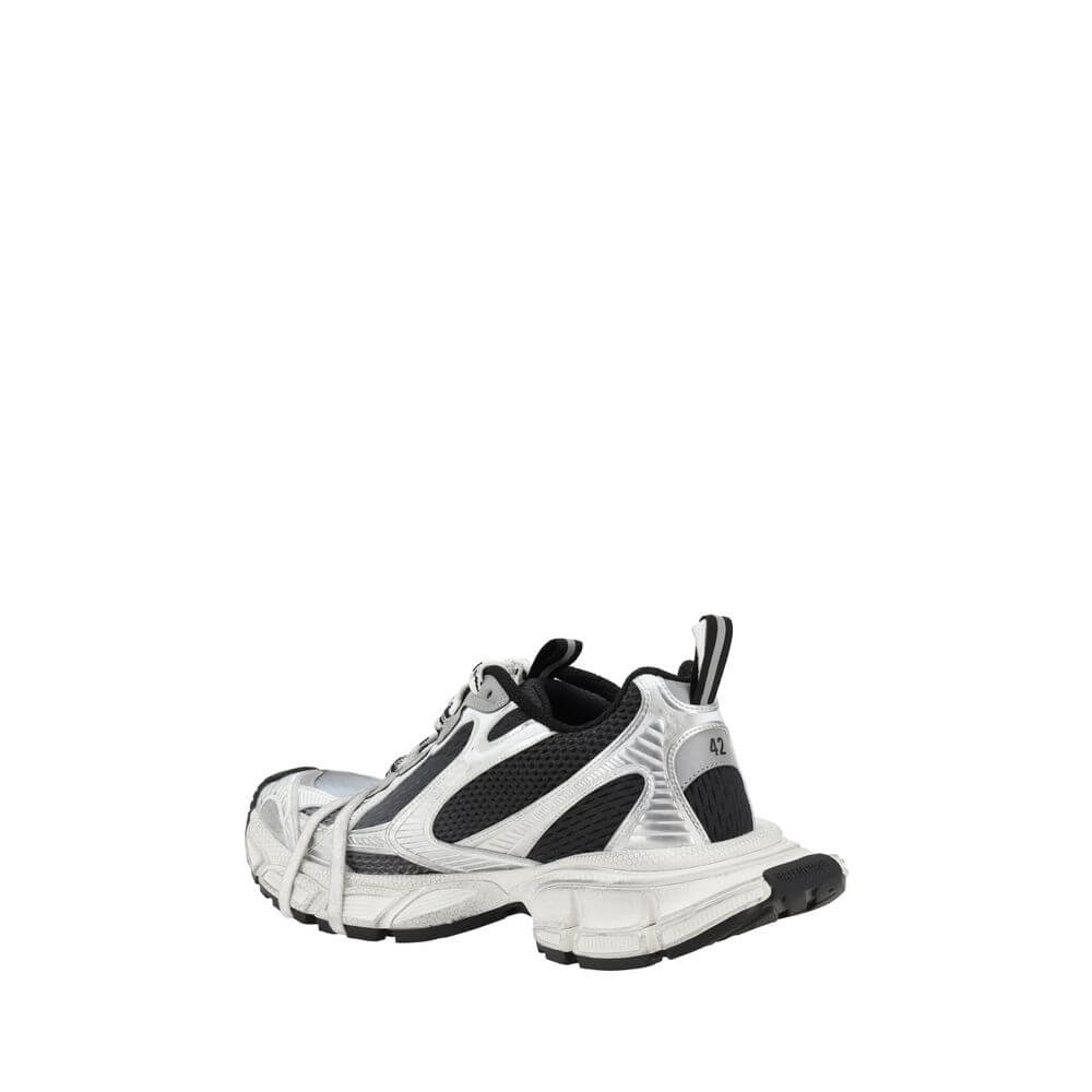 Multicolor athletic sneakers featuring a dynamic design with breathable mesh panels and bold laces.