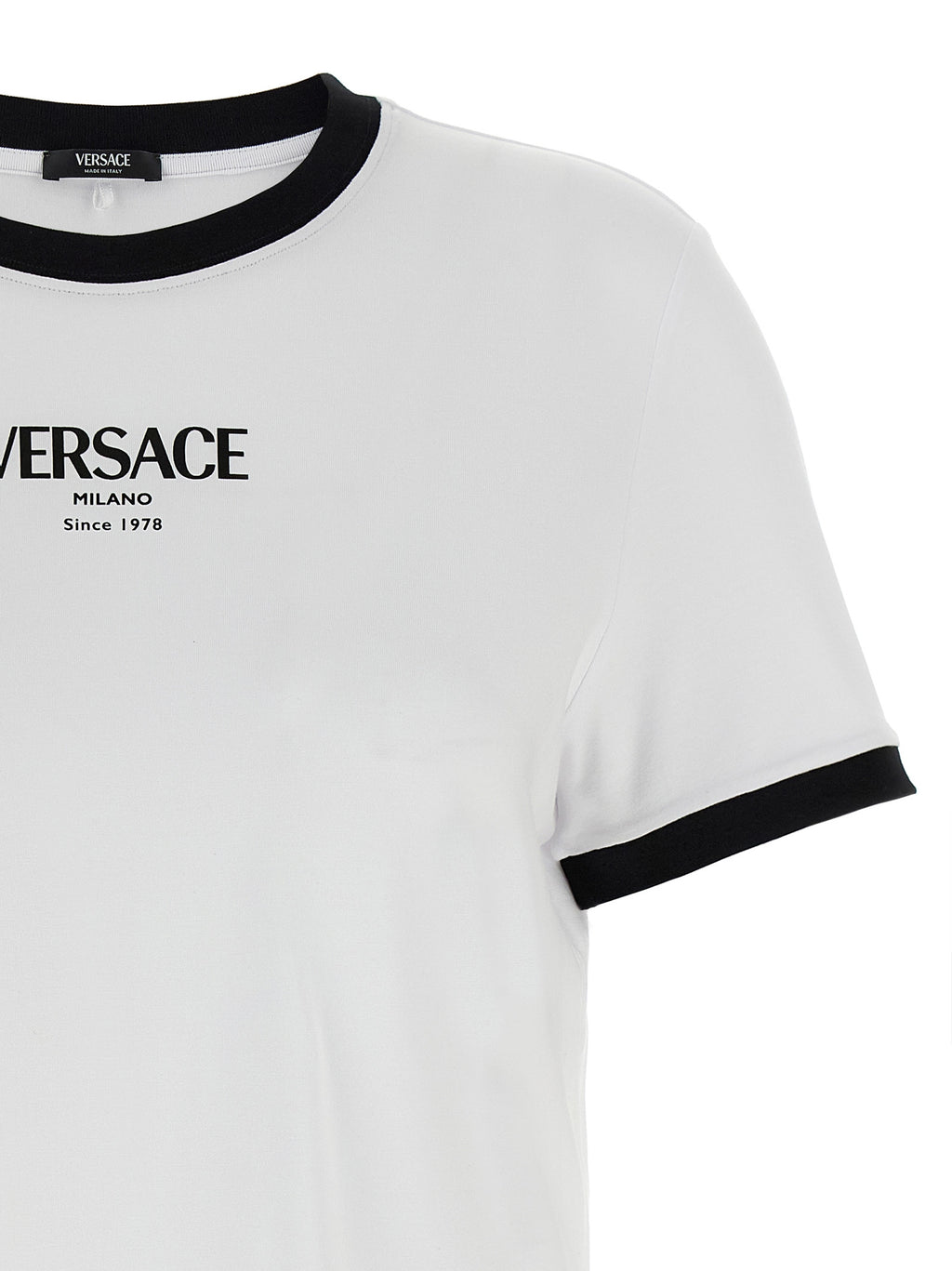 Bicolor Viscose T-Shirt