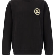 Black Cotton Sweatshirt