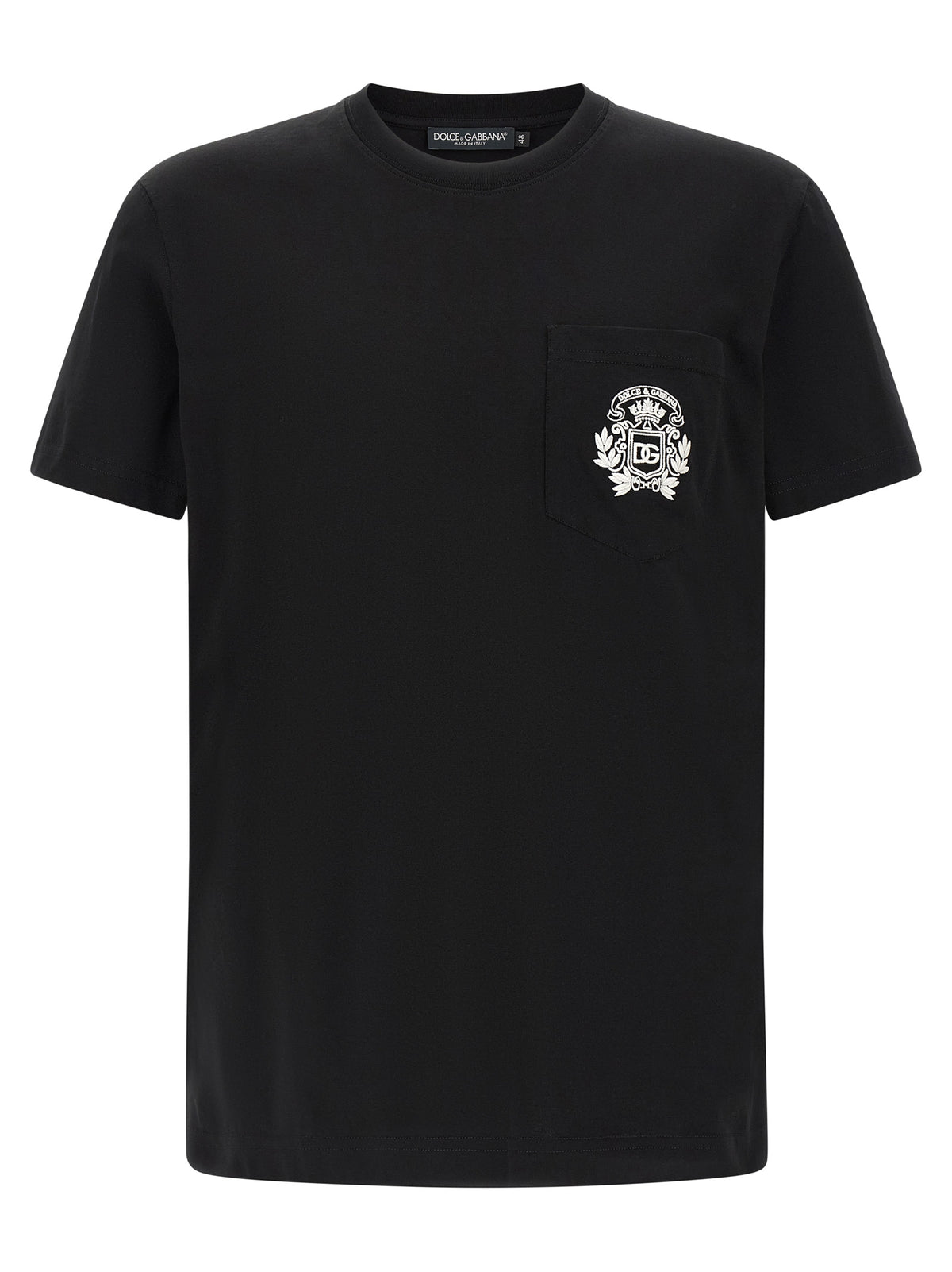 Black Cotton T-Shirt