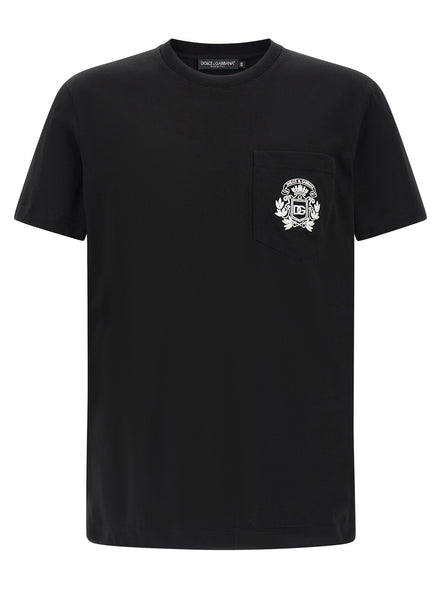 Black Cotton T-Shirt