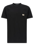 Black Cotton T-Shirt