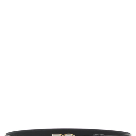 Black Calfskin Regular Belt