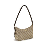 Beige Polyester Handbag