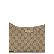 Beige Polyester Handbag