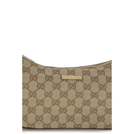 Beige Polyester Handbag