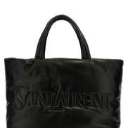 Black Lamb Leather Tote Bag