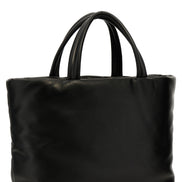 Black Lamb Leather Tote Bag