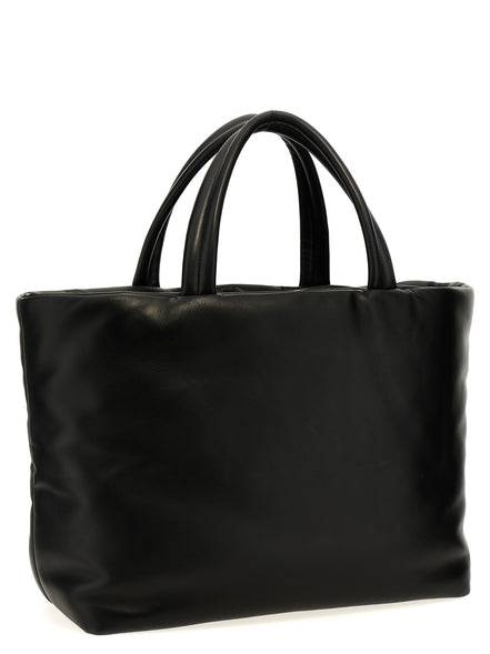 Black Lamb Leather Tote Bag