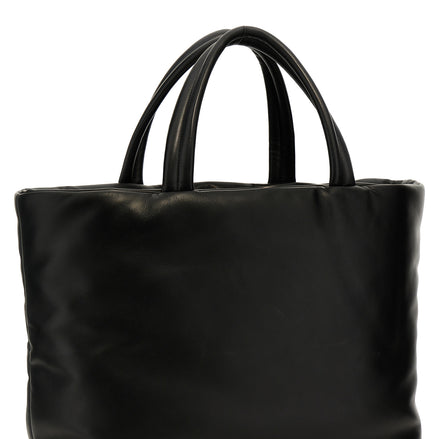 Black Lamb Leather Tote Bag
