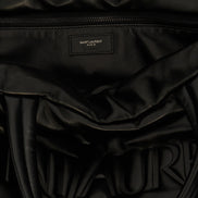 Black Lamb Leather Tote Bag
