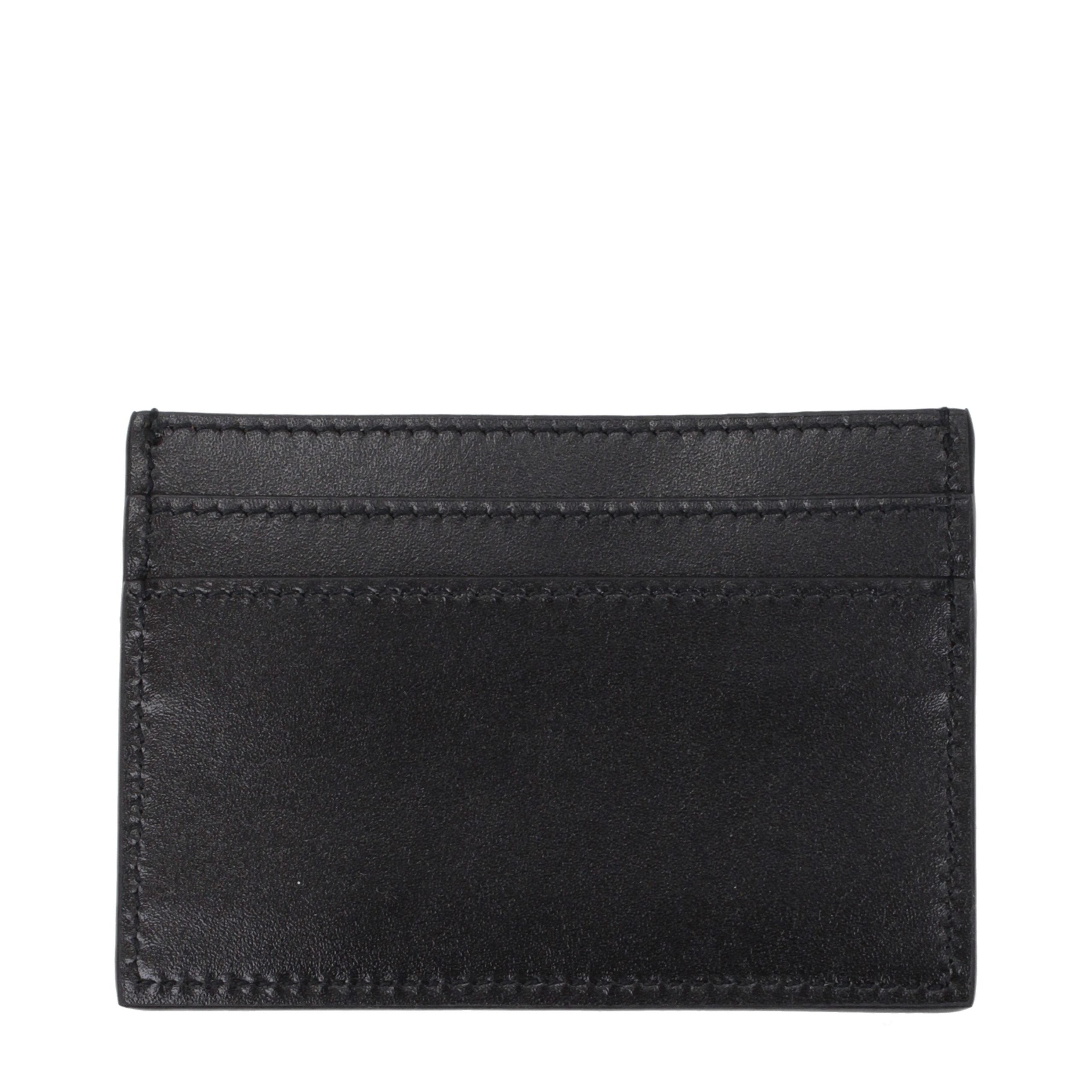 Black Leather Cardholder