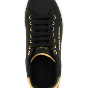 Black Calfskin Sneakers