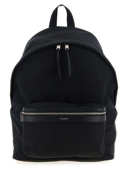 Black Polyamide Backpack