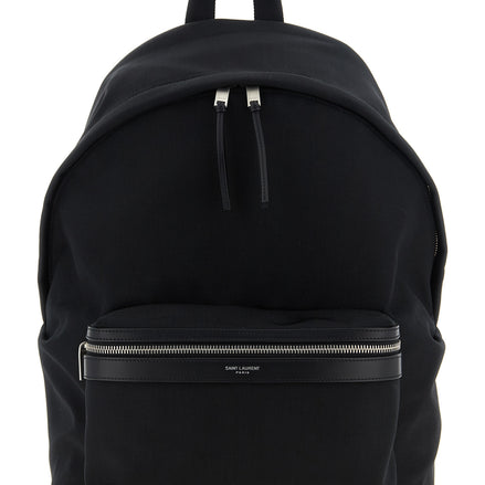 Black Polyamide Backpack