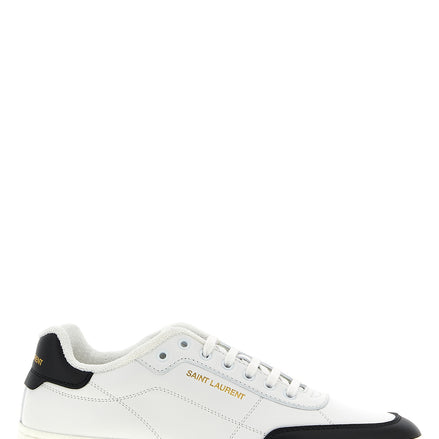 Bicolor Calfskin Low Top Sneakers