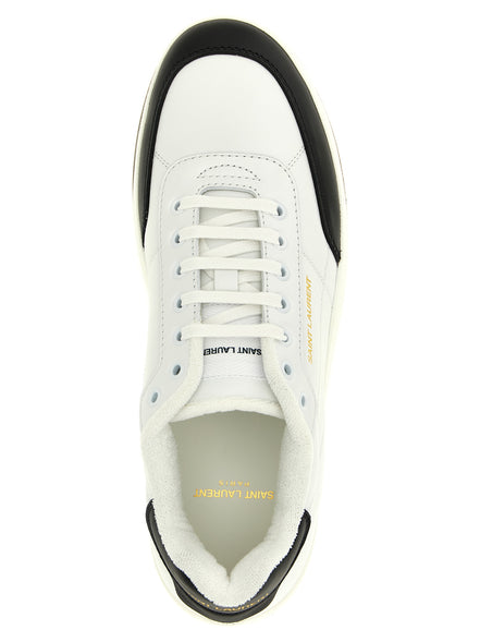 Bicolor Calfskin Low Top Sneakers
