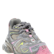 Multicolor Polyethylene Athletic Sneakers
