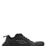 Black Calfskin Athletic Sneakers