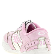 Multicolor Calfskin Athletic Sneakers