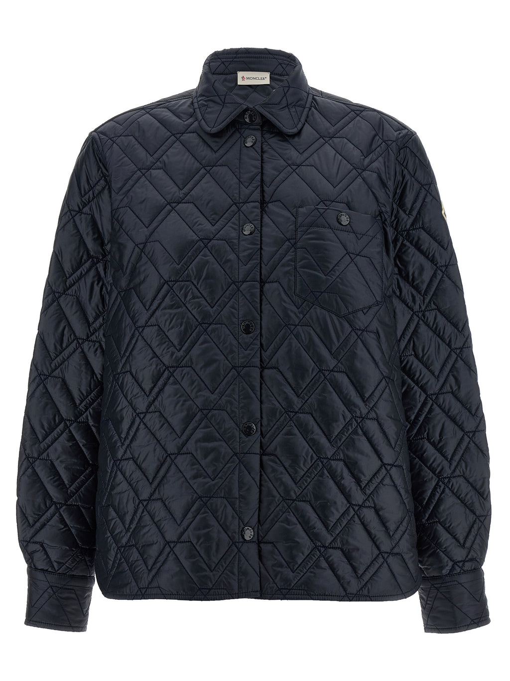 Blue Polyamide Shell Jacket