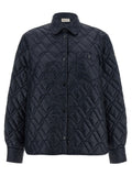 Blue Polyamide Shell Jacket
