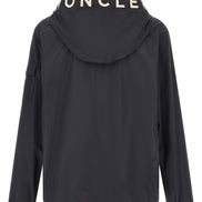 Blue Polyester Shell Jacket