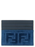 Blue Cotton Cardholder