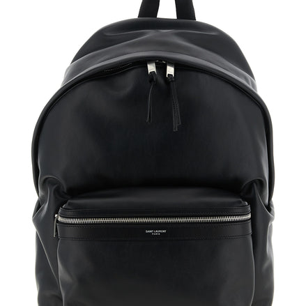 Black Calfskin Backpack
