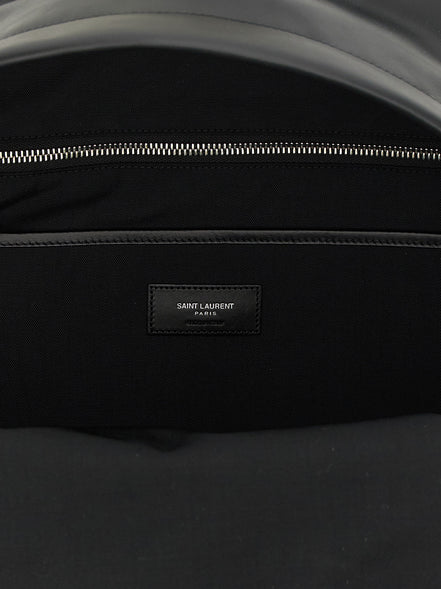Black Calfskin Backpack