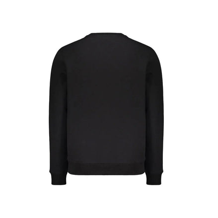 Black Cotton Sweatshirt