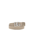 Gray Calf Leather Bos Taurus Regular Belt