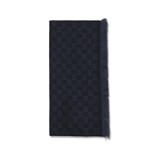 Black Wool Oves Aries Scarf