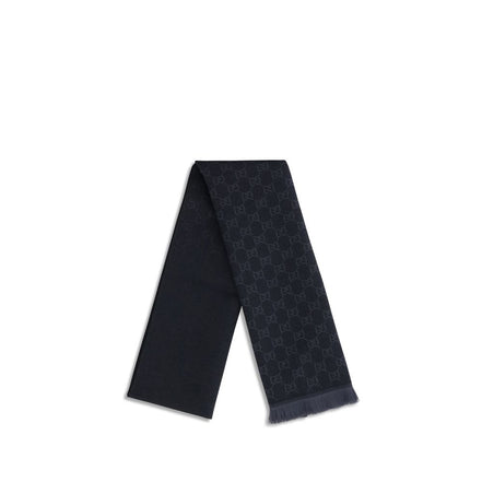 Black Wool Oves Aries Scarf