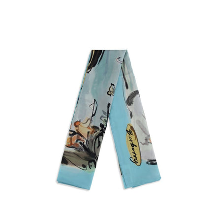 Multicolor Silk Scarf