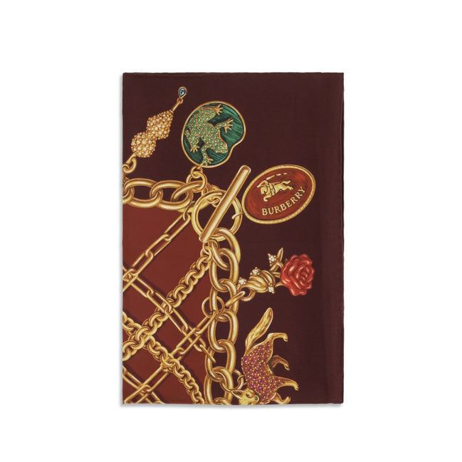 Bordeaux Silk Scarf