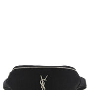 Black Lamb Leather Crossbody Bag