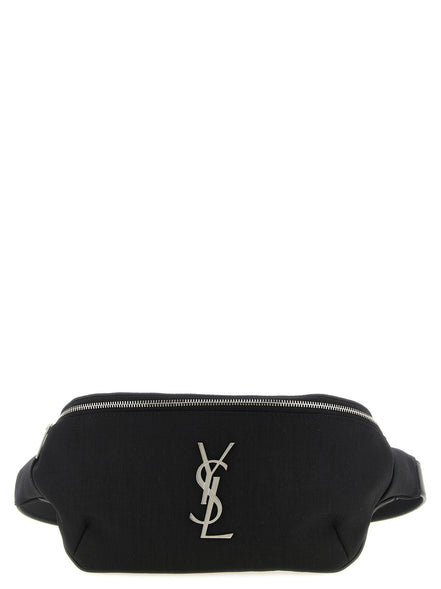Black Lamb Leather Crossbody Bag