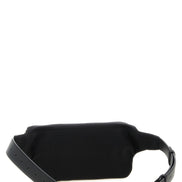 Black Lamb Leather Crossbody Bag
