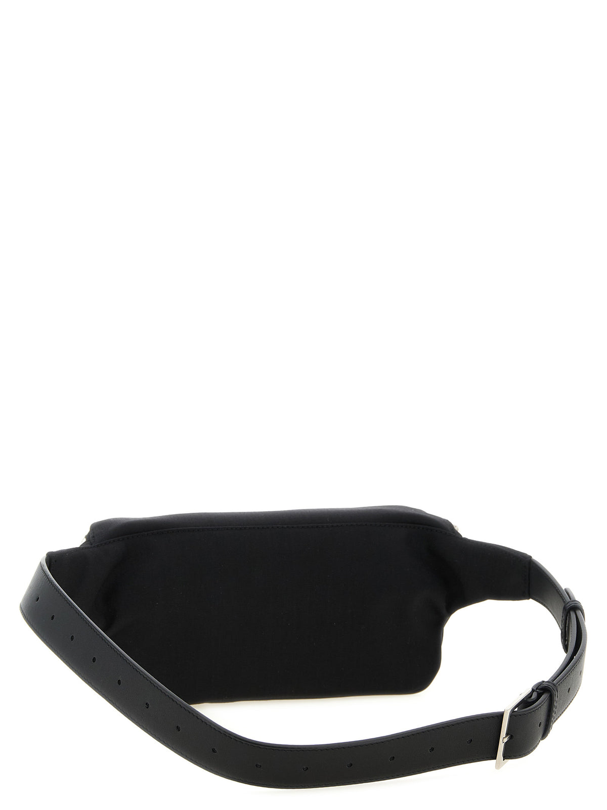Black Lamb Leather Crossbody Bag