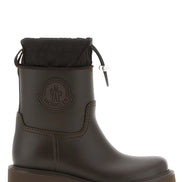 Brown Pvc Ankle Boots