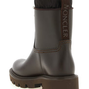 Brown Pvc Ankle Boots