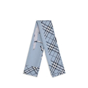 Blue Silk Scarf