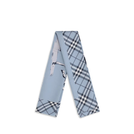 Blue Silk Scarf