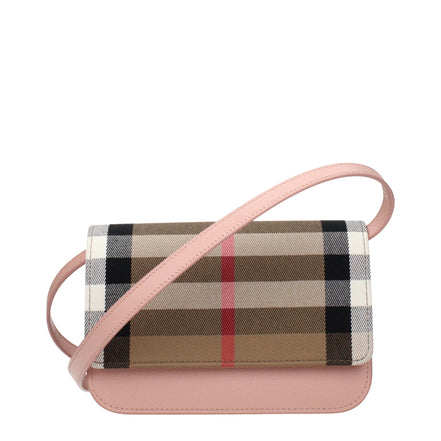 Beige Fabric Clutch Bag