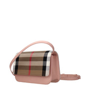 Beige Fabric Clutch Bag
