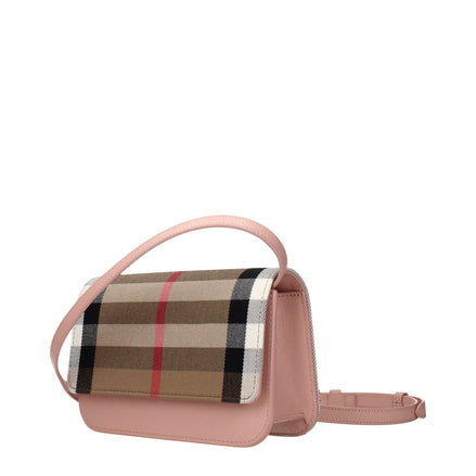 Beige Fabric Clutch Bag
