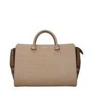 Beige Leather Handbag