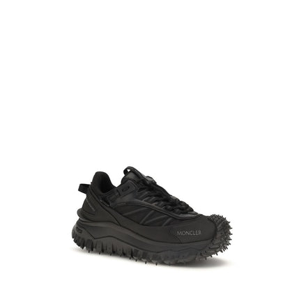 Black Calf Leather Bos Taurus Athletic Sneakers