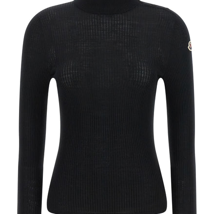 Black Virgin Wool Cardigan